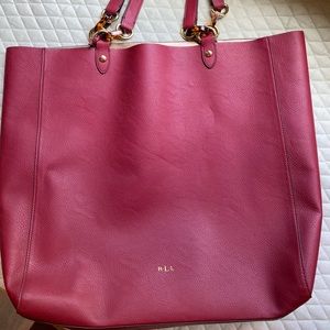 Ralph Lauren Leather Tote
